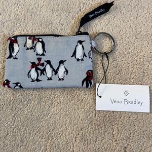 Vera Bradley small zip wallet and ID case. Brand new with tags